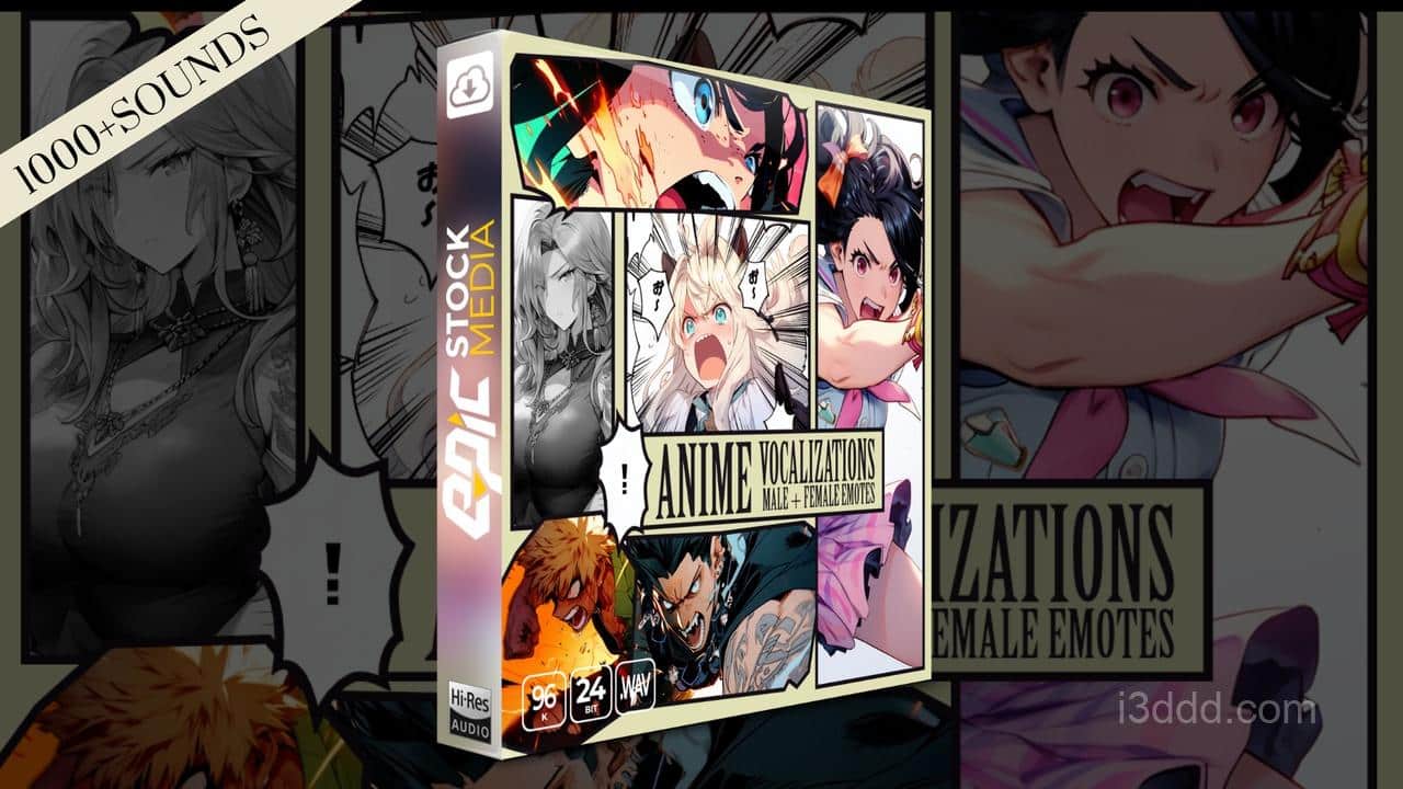 动漫角色声音音效Anime Character Vocalizations5.3 – 5.6