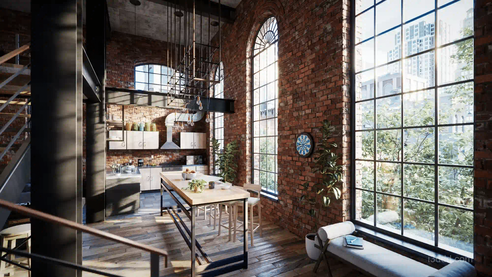 KitBash3D – 公寓室内装潢设计 – Apartment Interiors