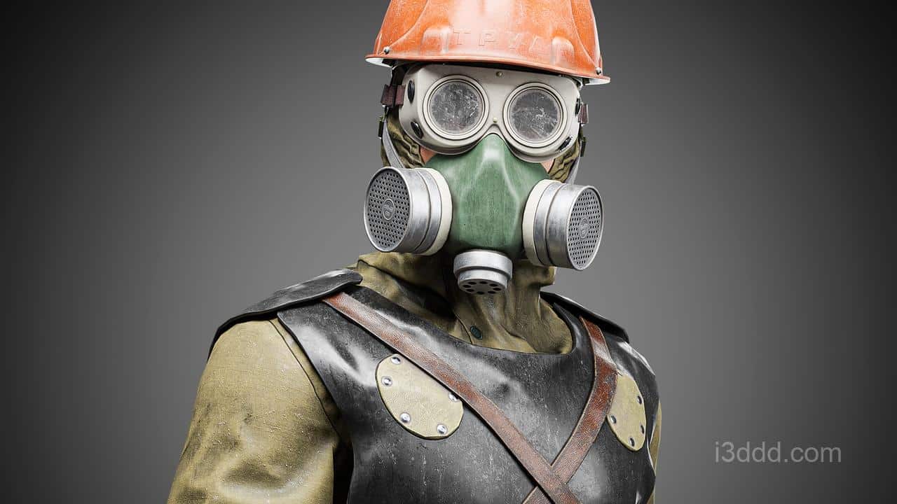 消防员人物角色LIQUIDATOR RUSSIAN SOLDIER4.26 – 5.6