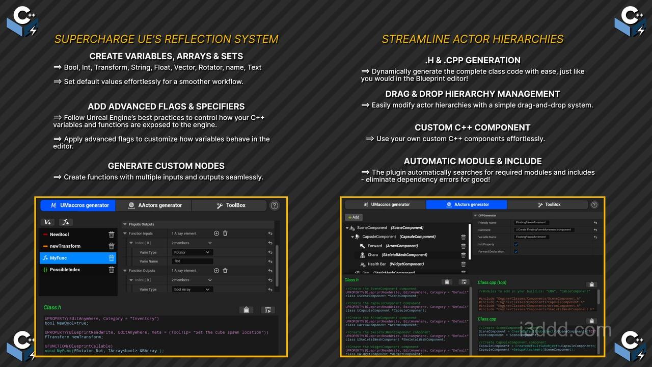 代码片段生成插件C++ Generator5.5 – 5.6