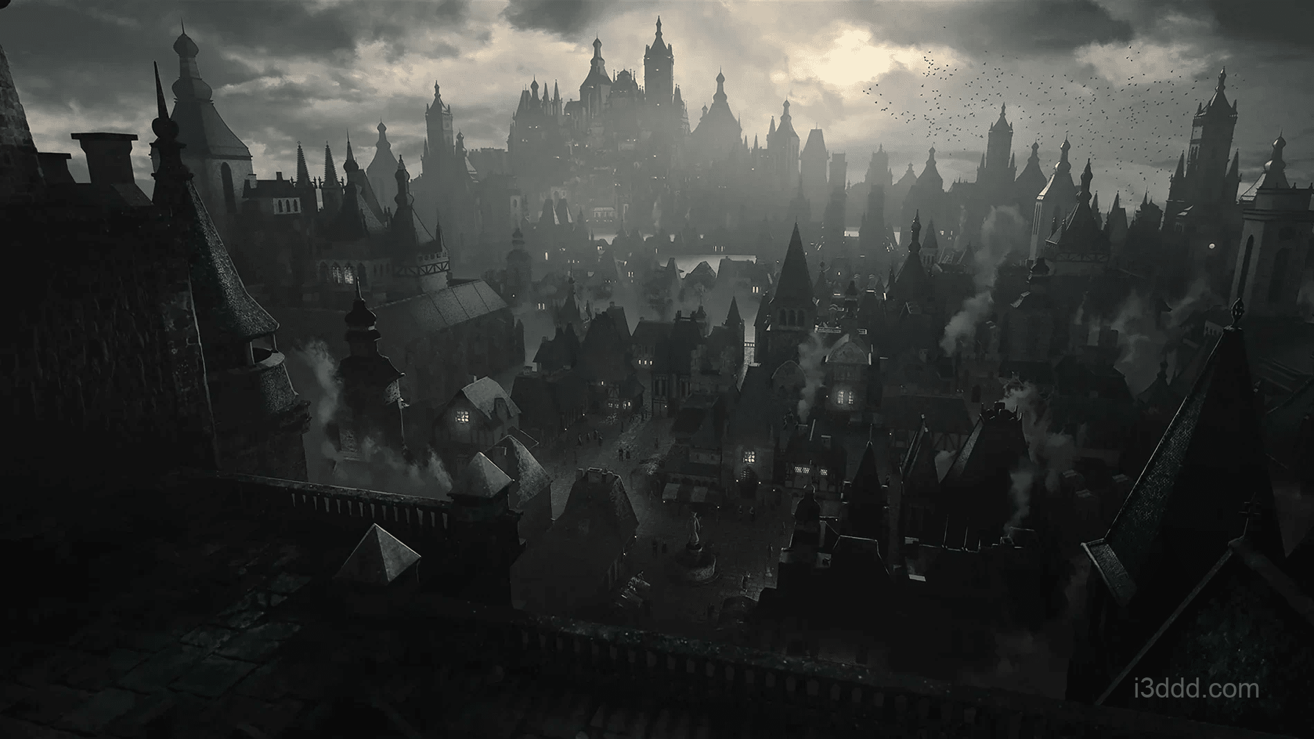 暗黑奇幻风格建筑套件-Dark Fantasy