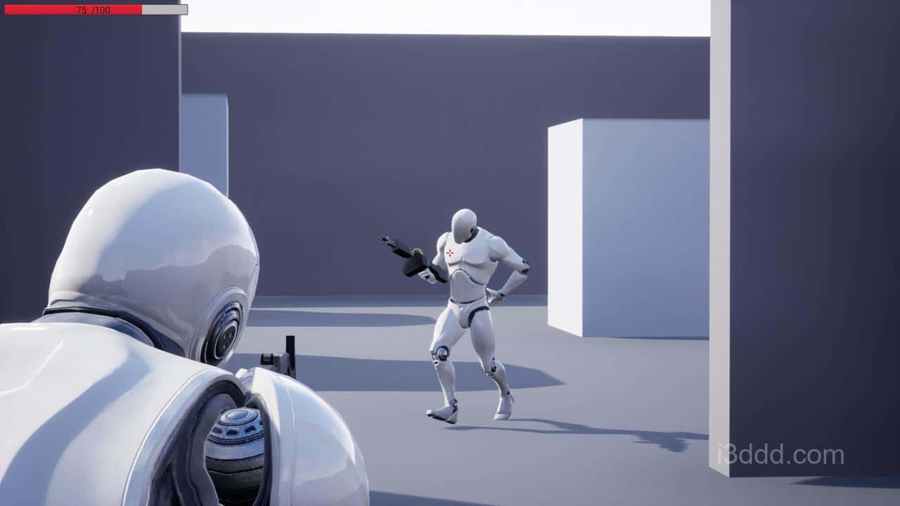 枪战瞄准射击模型蓝图Shooter Simplified AI5.0 – 5.6