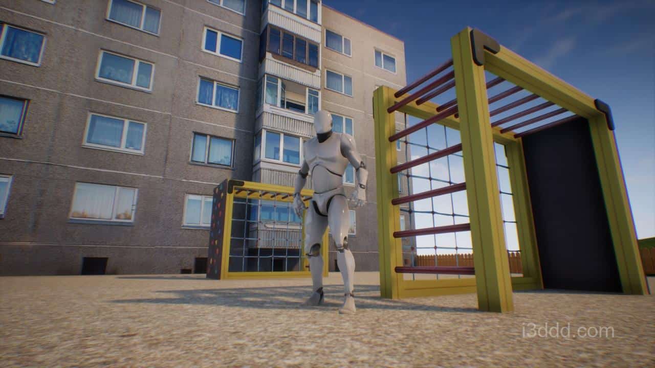 游乐场设施模型道具Playground 4.26 – 5.6