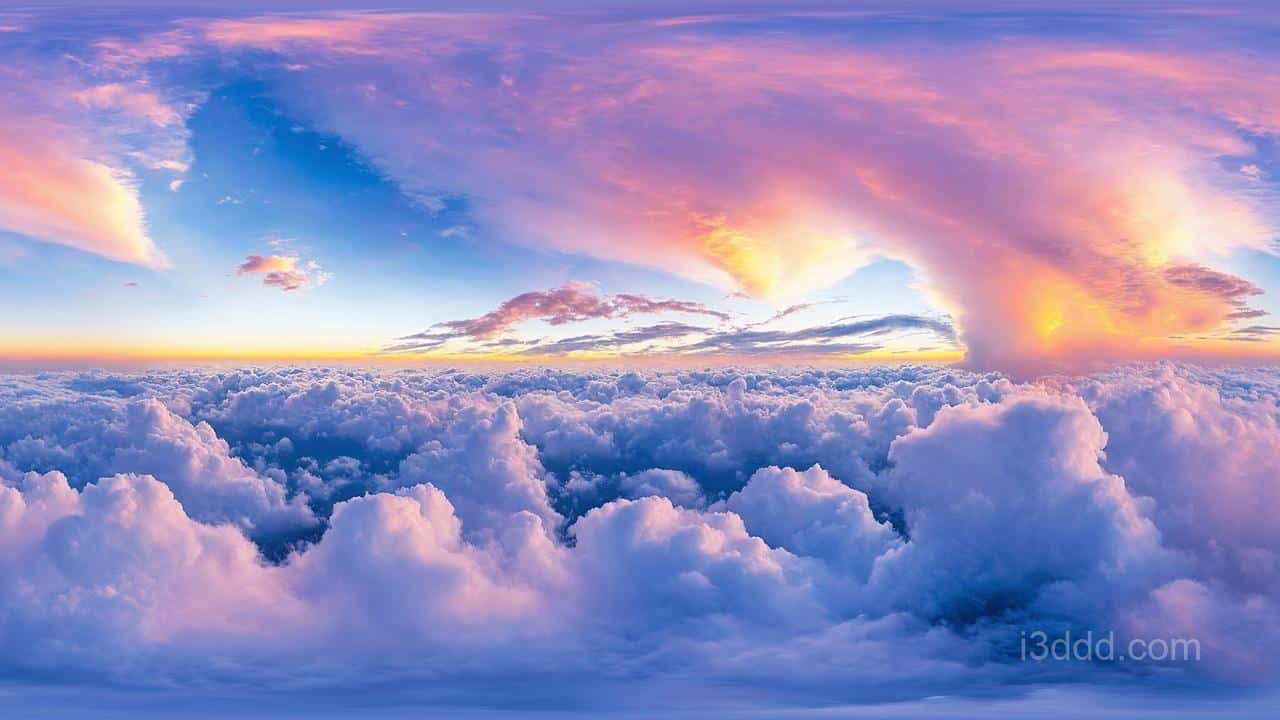 云层天空全景材质 HDRI Into The Clouds Panoramas 5.1-5.6