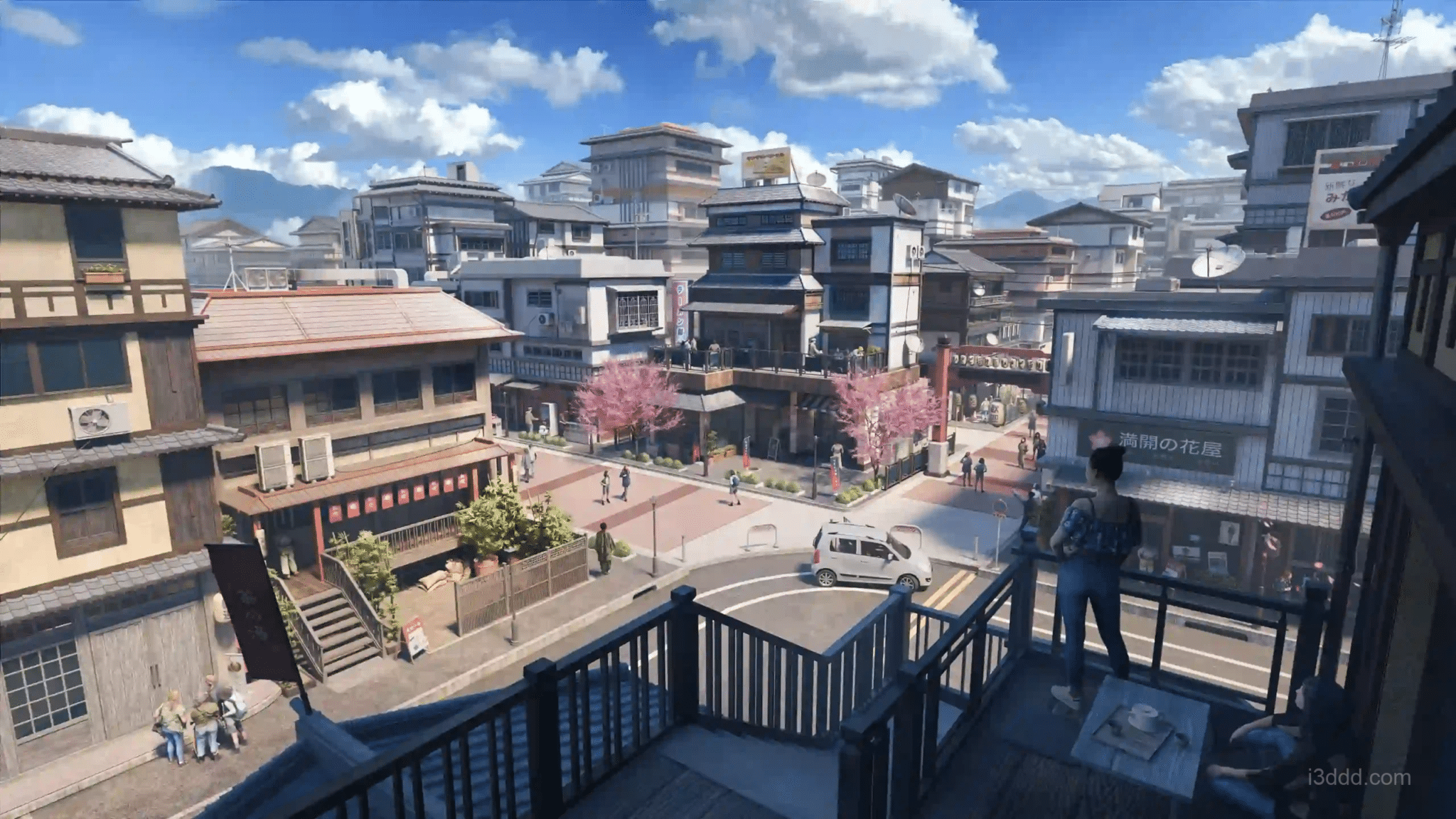 日式风格街区素材包 – KitBash3D – Japanese Neighborhoods