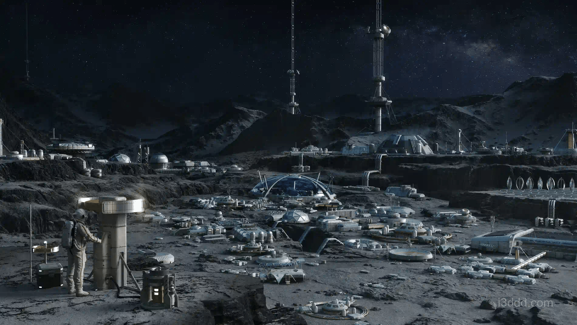 月球基地设施 – Lunar Base