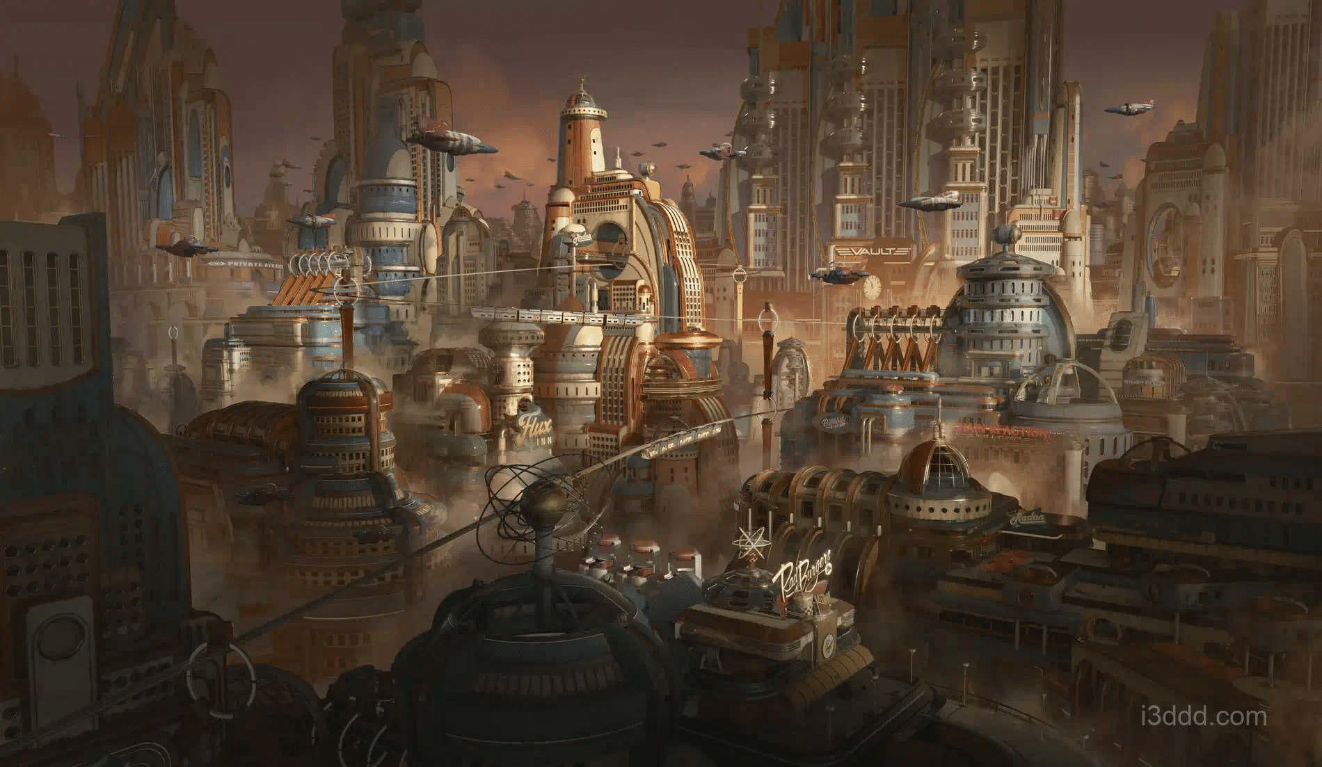 原子朋克风格 – AtomPunk