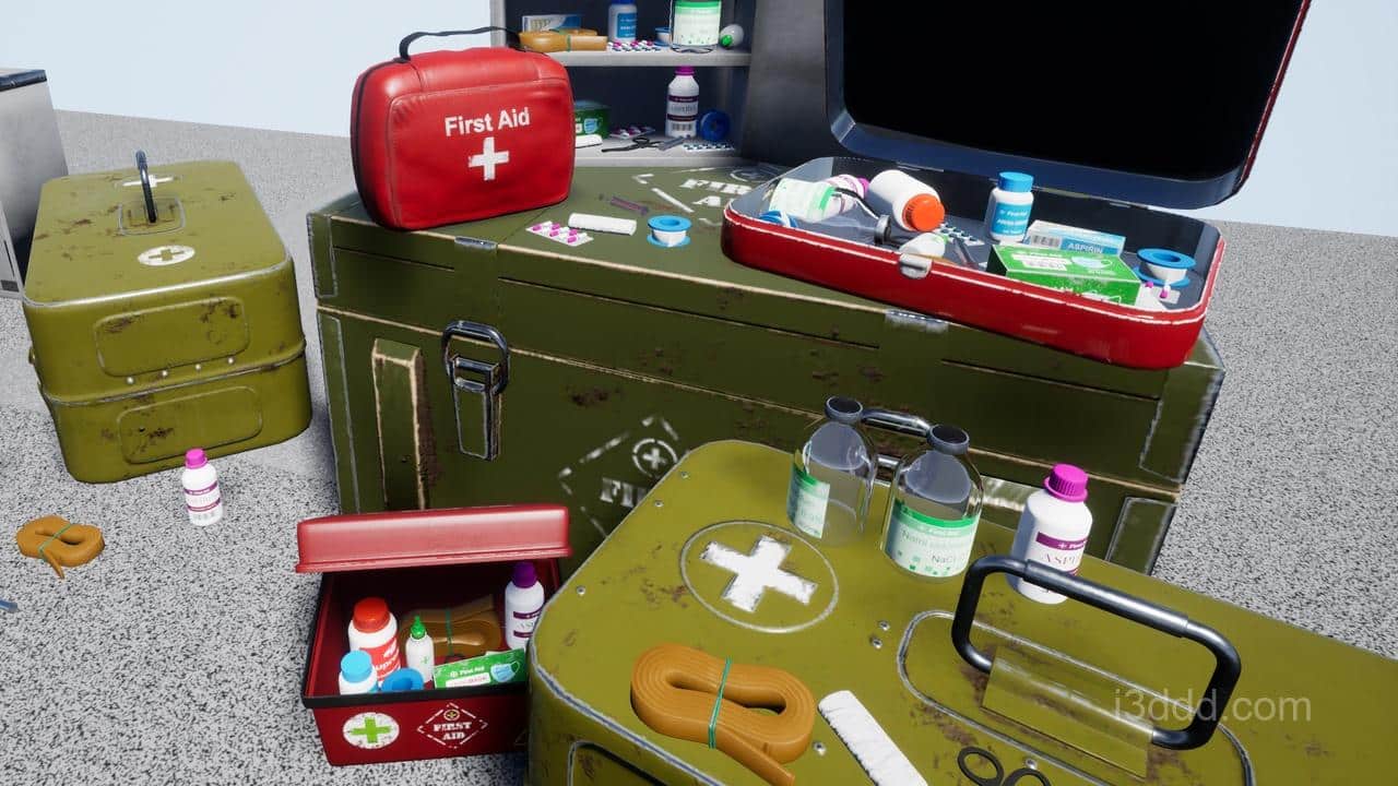 药物补给箱游戏道具 First Aid 4.26-5.6