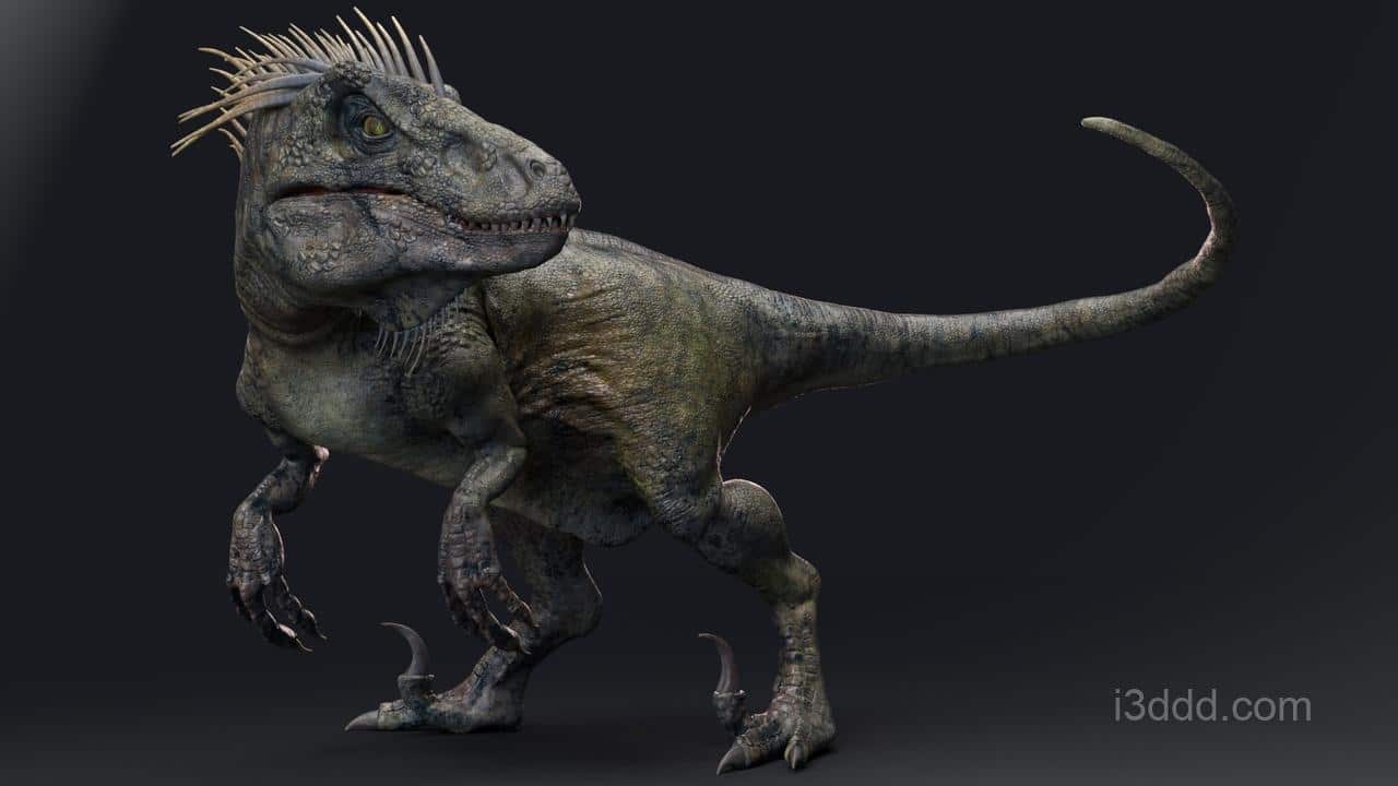 侏罗纪恐龙犹他猛龙迅猛龙带动画UtahRaptor4.26 – 5.6