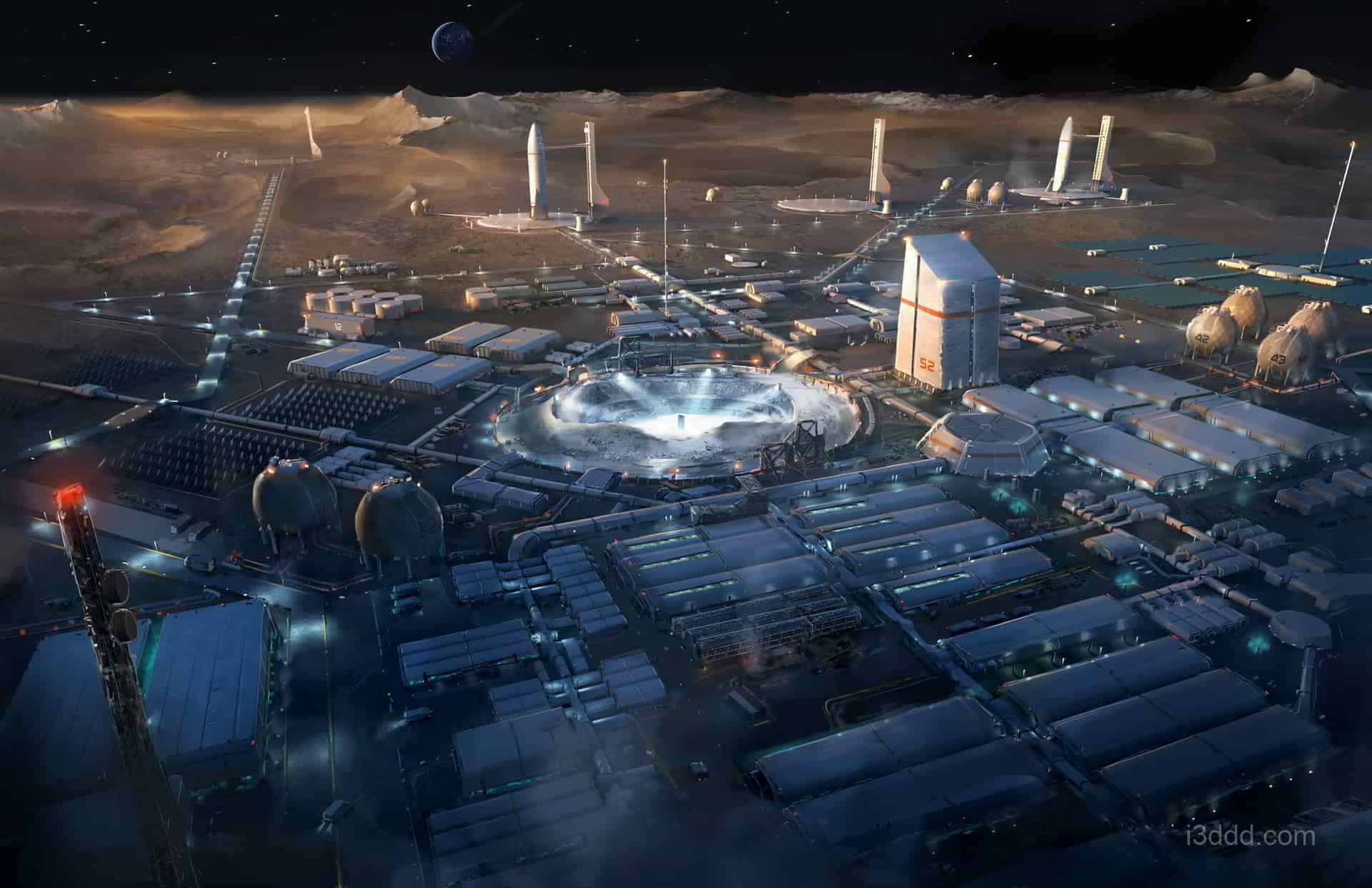 太空殖民基地套件-Space Colony Kit