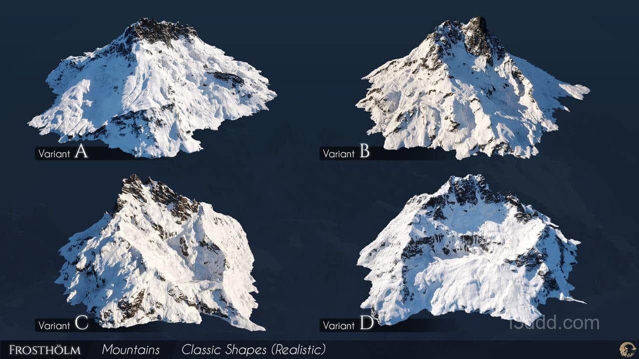 北方地形笔刷North Terrain Brushes4.26 – 5.6
