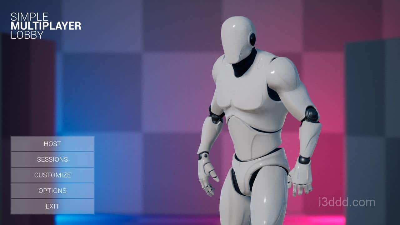 多人游戏大厅蓝图Simple Multiplayer Lobby V45.1 – 5.6