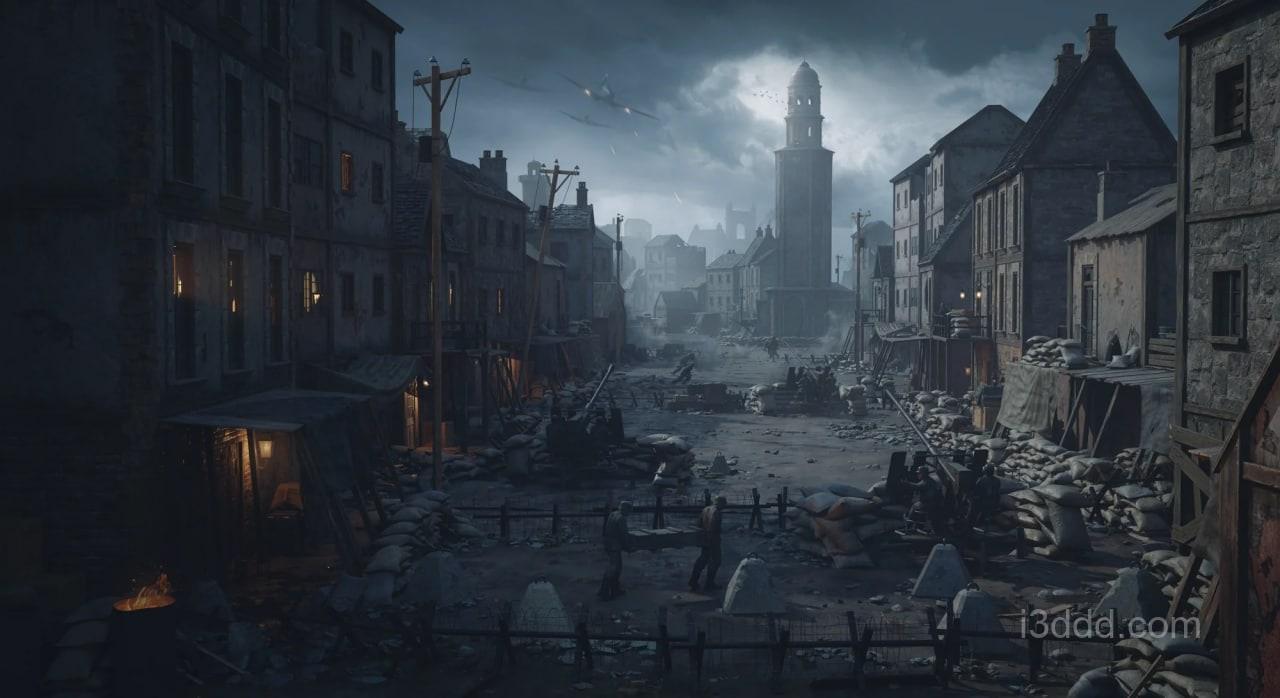 KitBash3D – 第二次世界大战场景（World War 2）