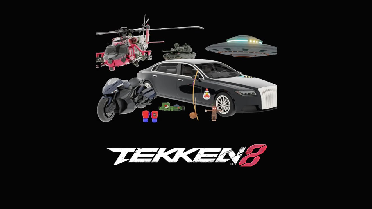 铁拳 8 道具与配件模型包 – Tekken 8 Items & Accessories Pack