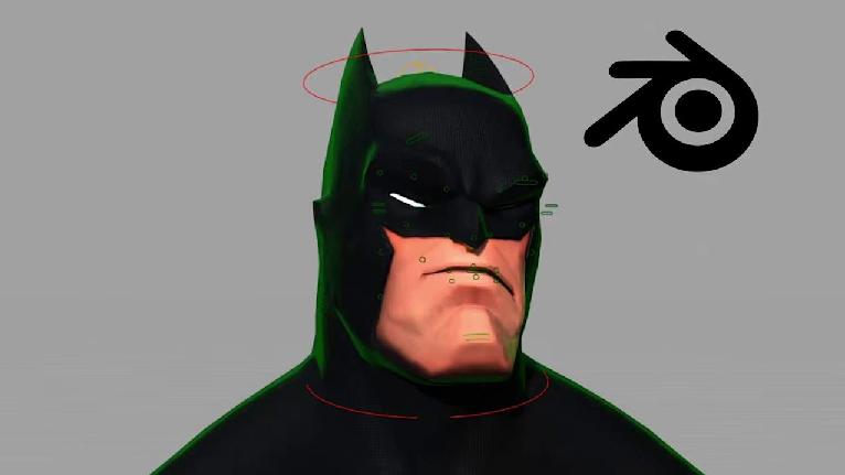 蝙蝠侠 角色绑定（DC 联动版）- Batman Rig (DC Worlds Collide)