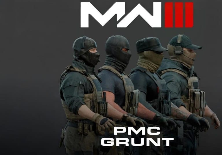PMC 士兵角色包（COD MW3）- PMC Grunt (COD MW III)