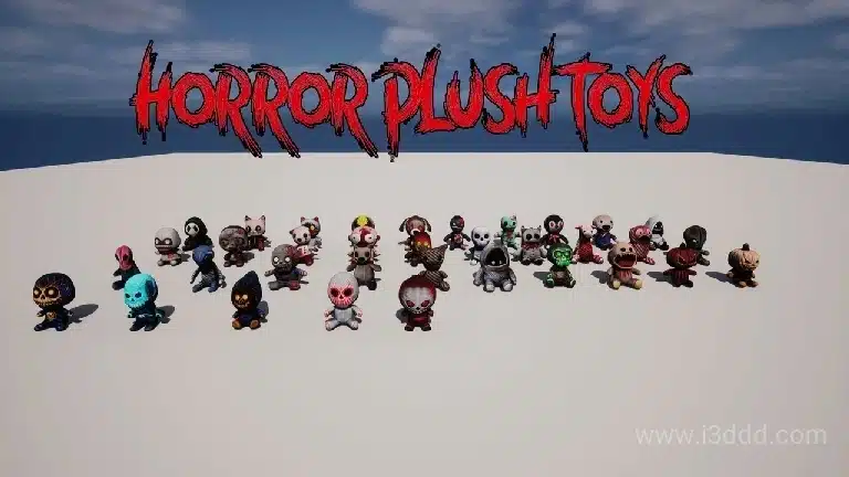 恐怖毛绒玩具 – Horror Plush Toy – Collection
