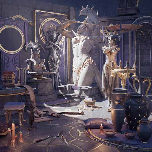 莎伦地下城资源库 – Sharran Dungeon Asset Library