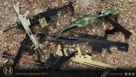NOYA 50 款枪械组合包 第 3 卷 – NOYA 50 Gun Kitbash Vol.3