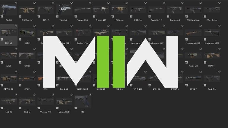 使命召唤：现代战争 2 (2022) 武器库 – COD: MW II (2022) Weapons Library