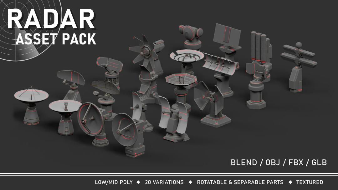 雷达设备资源包 – Radar Equipment Pack