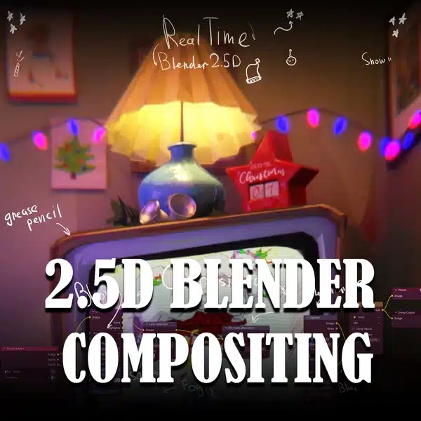 Blender 2.5D 合成 – 仅支持 5.0 版本 Eevee