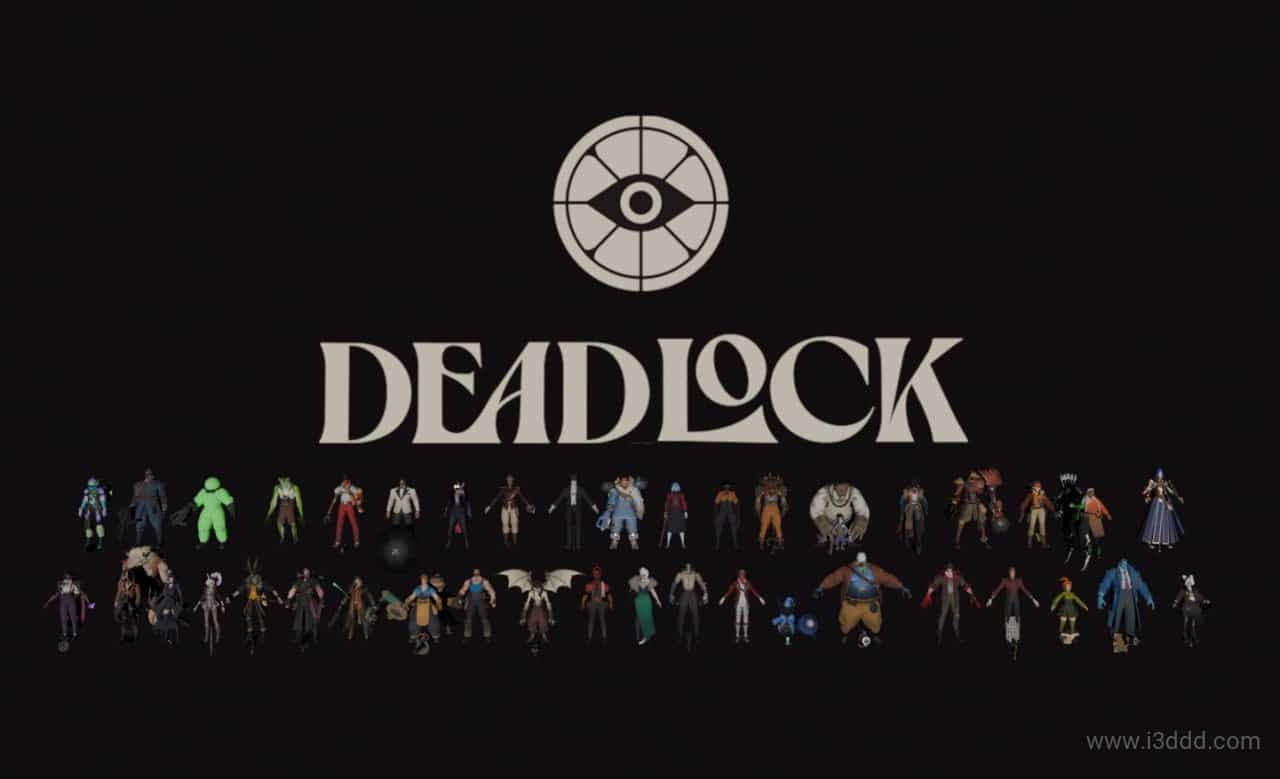 Deadlock 角色合集 – Deadlock Characters Collection