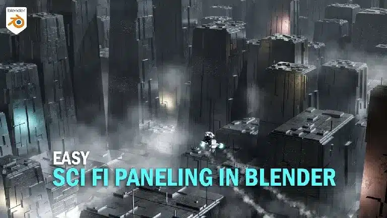 科幻城市场景 – Sci-Fi City