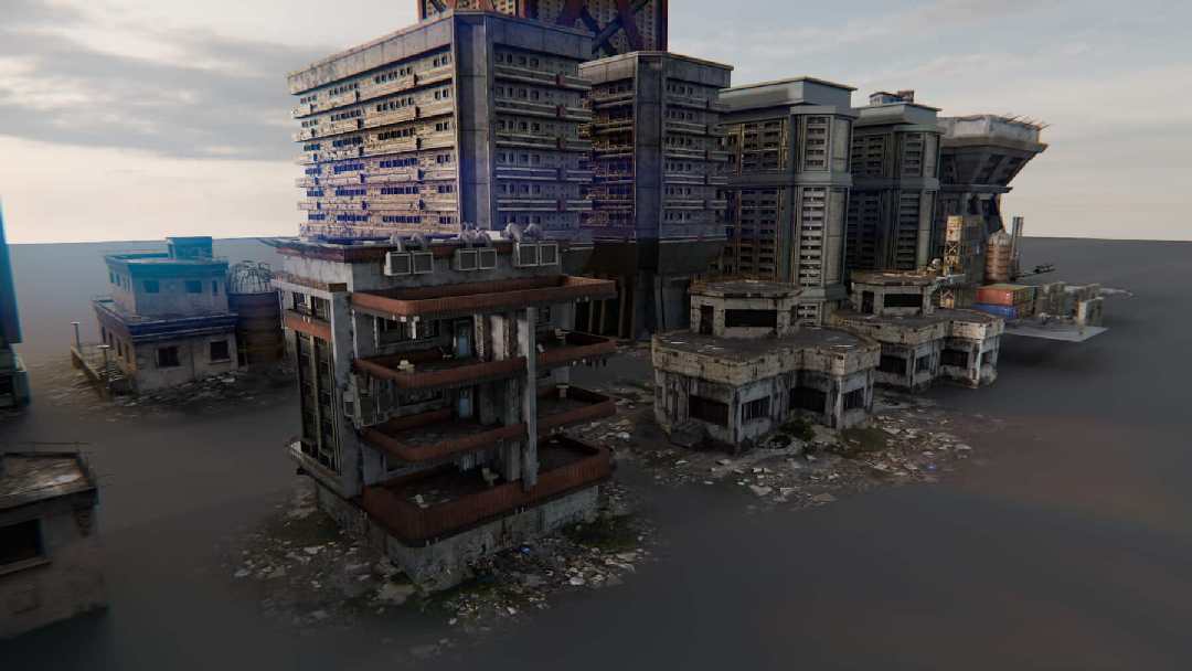 废弃场景素材包 – Derelict Scene Browser Pack