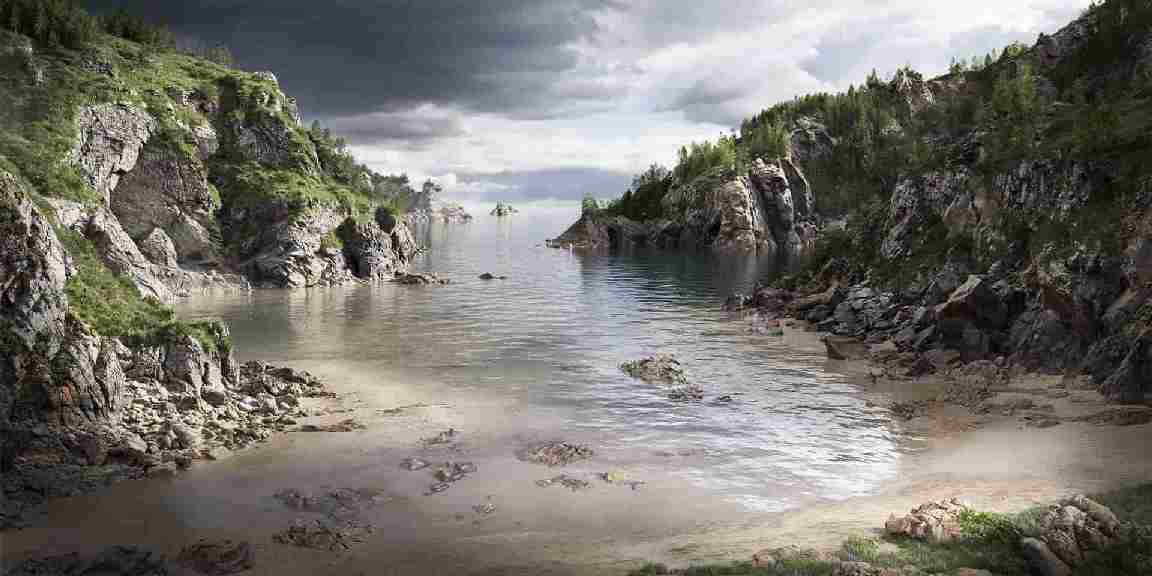 Blender 动态松树林地 – Dynamic Pine Biomes