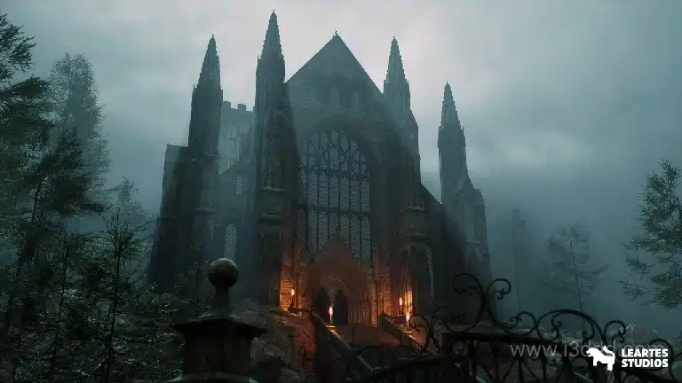 被遗忘的回声 被遗忘的回声中世纪环境墓地 3D – Forgotten Echoes