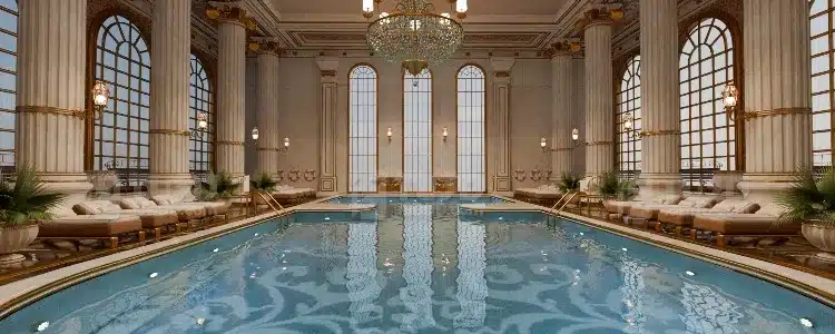 Blender 欧式奢华酒吧区场景模型