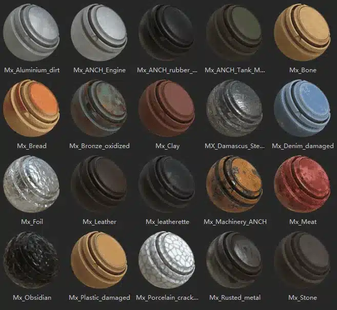 20款Substance Painter常用智能材质 – 20 Essential Smart Materials