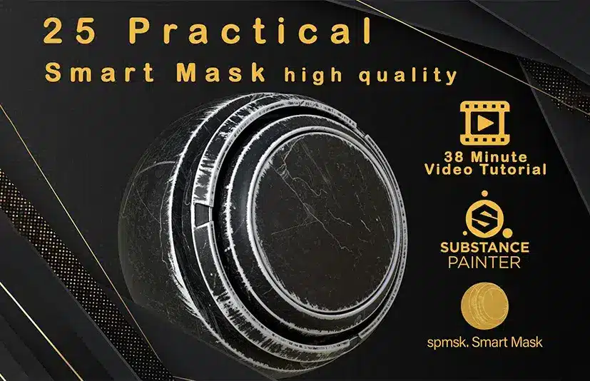高质量智能遮罩 第1卷 – 25 Practical Smart Masks Vol.01