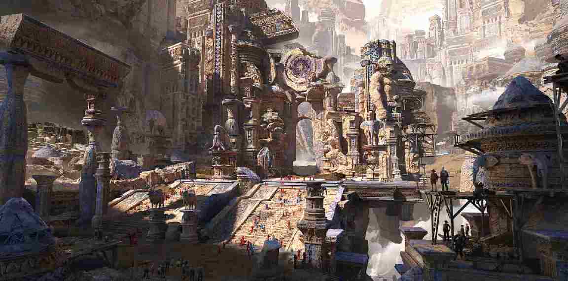 文瑾 宏伟寺庙遗迹 – Wen Jin – Magnificent Temple Ruins