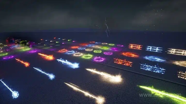 刀光剑光拖尾大招升级特效 – FANTASY VFX COLLECTION ‘5’