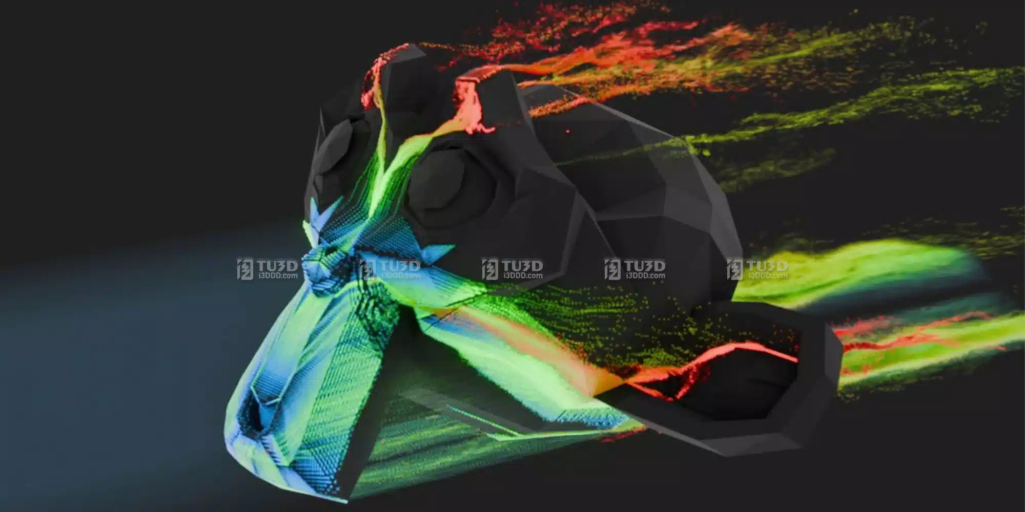 Blender流体粒子空气动力学几何节点插件