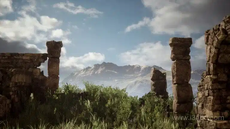 古代遗迹模块化奇幻场景 Ancient Ruins