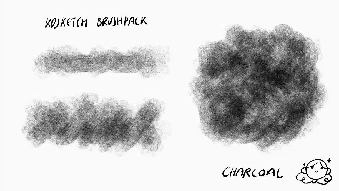 Blender Grease Pencil 素描纹理笔刷 – Grease Pencil Brush Pack: Sketch & Texture