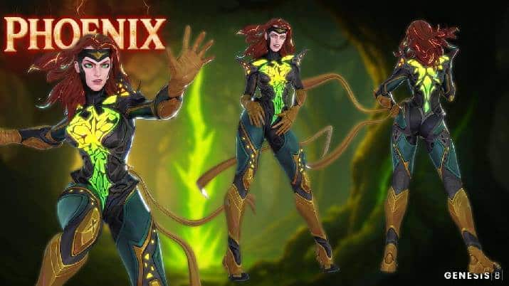 漫威争锋 凤凰女 G8F – Marvel Rivals Phoenix G8F