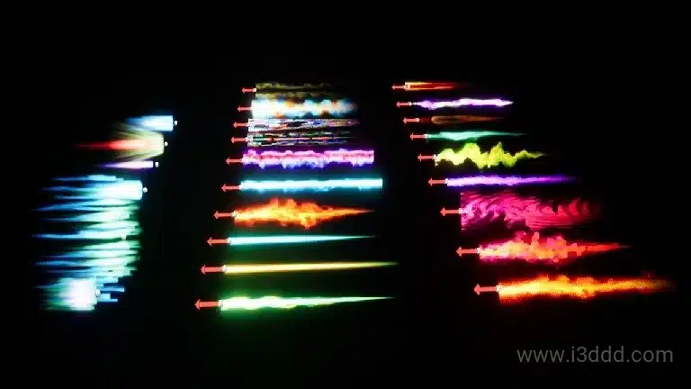 科幻火焰拖尾残影特效 – Dynamic SciFi Trail Pack