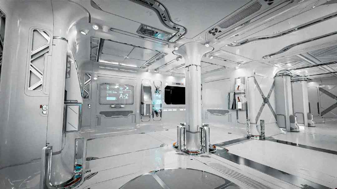 40 个模块化科幻 3D 模型 – 40 Modular Sci-Fi Models