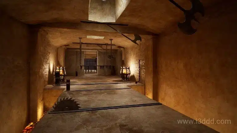 古代地下城陷阱道具场景 Animated Traps Pack