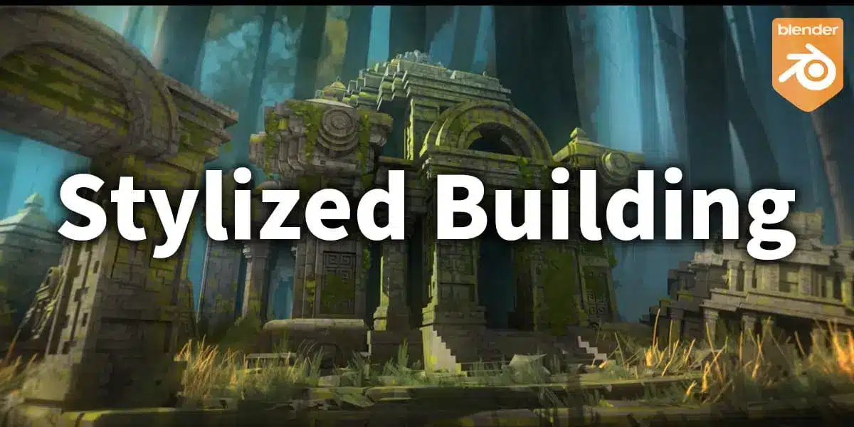 风格化建筑库 Vol.1 模块化组装资产 v1.0.1 – Stylized Building Kit Vol.1 v1.0.1