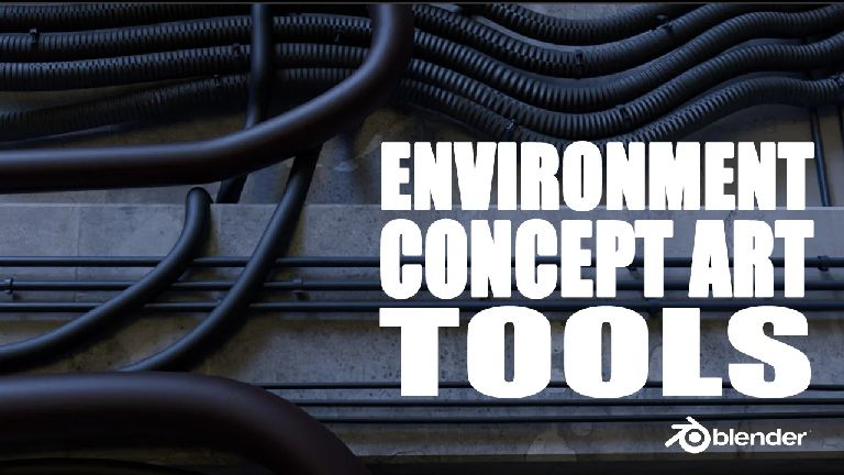 Blender 环境概念艺术工具集 – Blender Environment Concept Art Tools