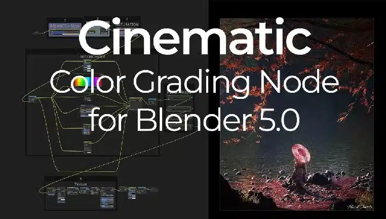 影视级色彩分级节点组 – Cinematic Color Grading Node