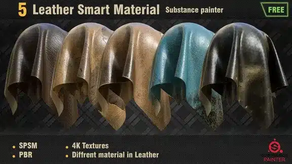 5款皮革智能材质 – 5 Leather Smart Materials