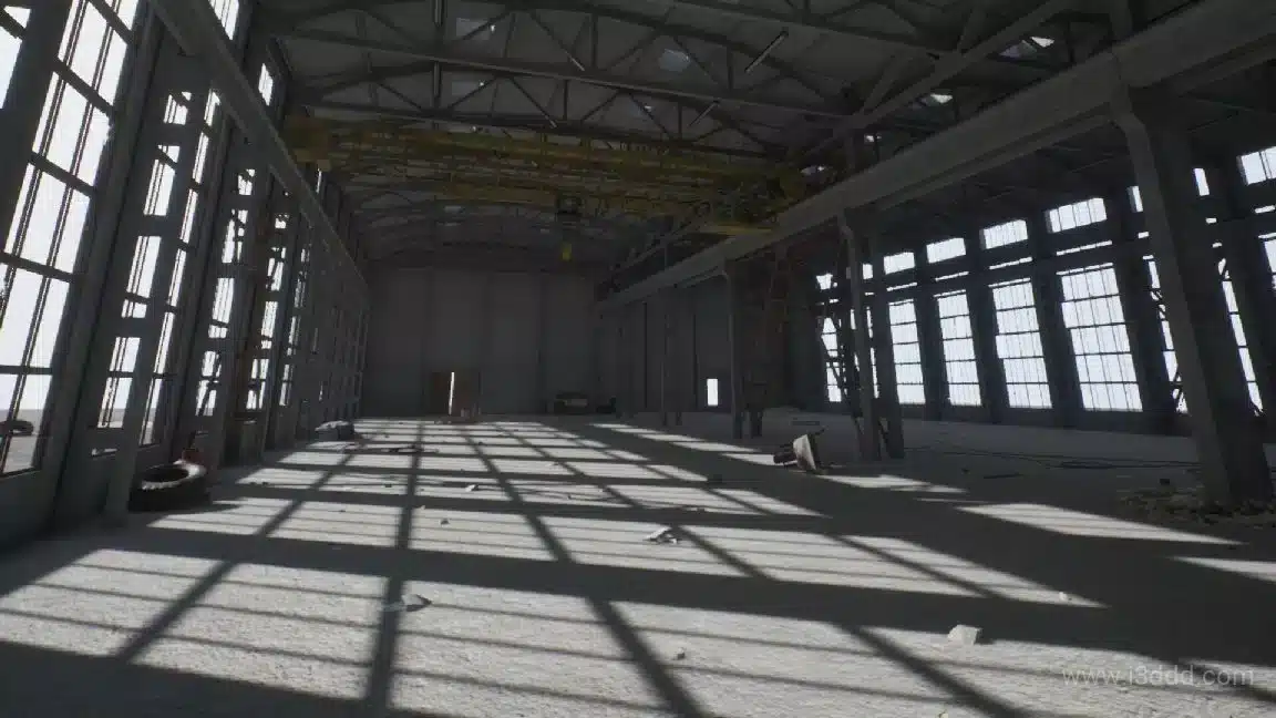 工厂厂房建筑工地场景 – Industrial Building