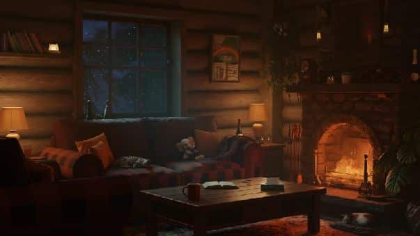 温馨小屋氛围 – Cozy Cabin Ambience
