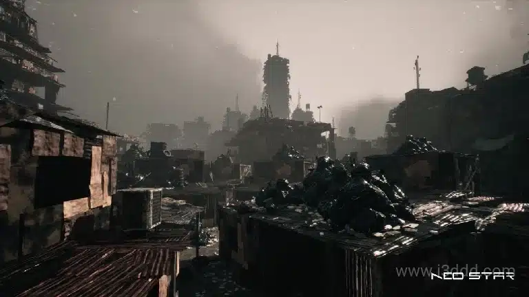 废弃城市末日贫民窟场景 – Wasted City: Post-Apocalyptic Slums